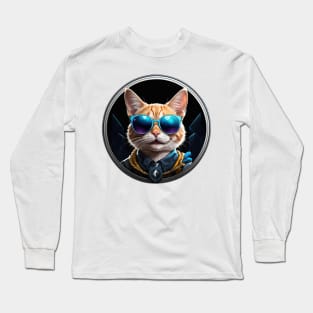 Ethereum Cat Long Sleeve T-Shirt